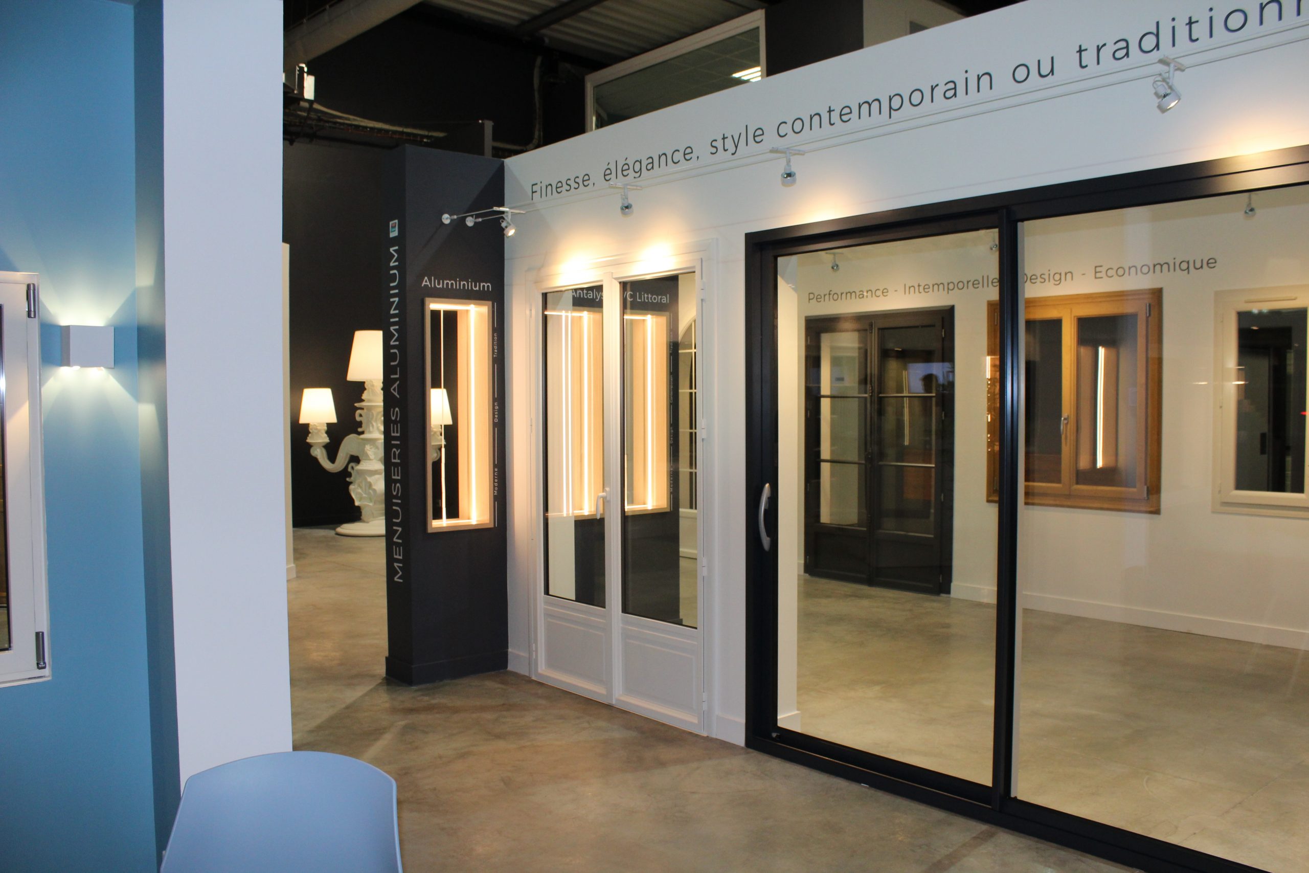 Aménagement du show-room « esprit menuiserie » – Saran (45)