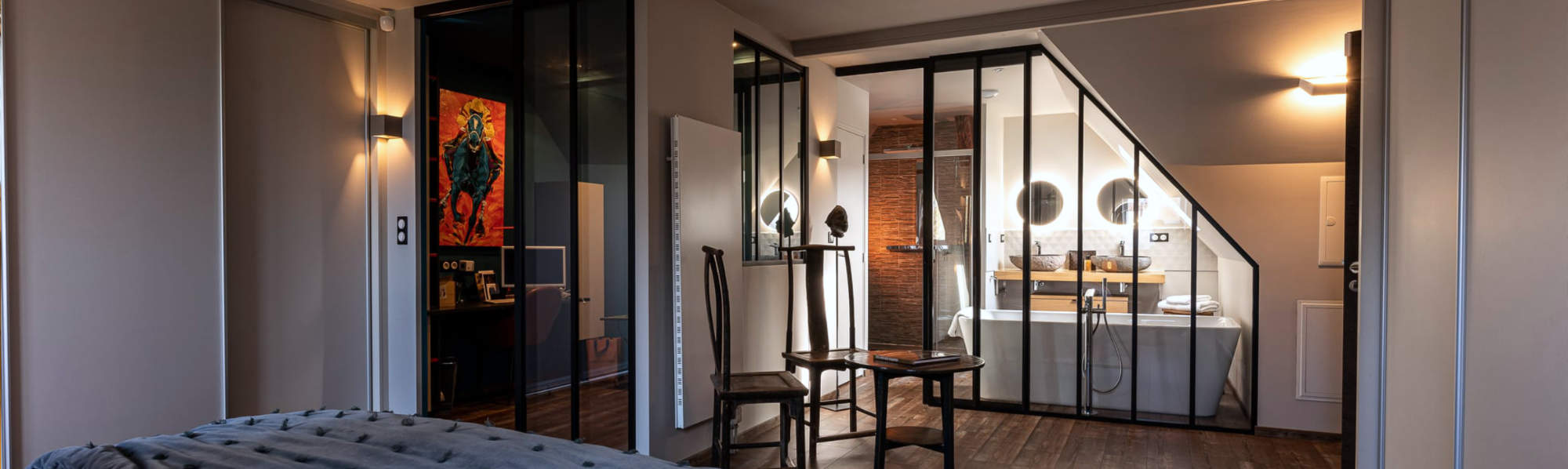 Aménagement d&rsquo;une suite parentale – Cheverny (41)