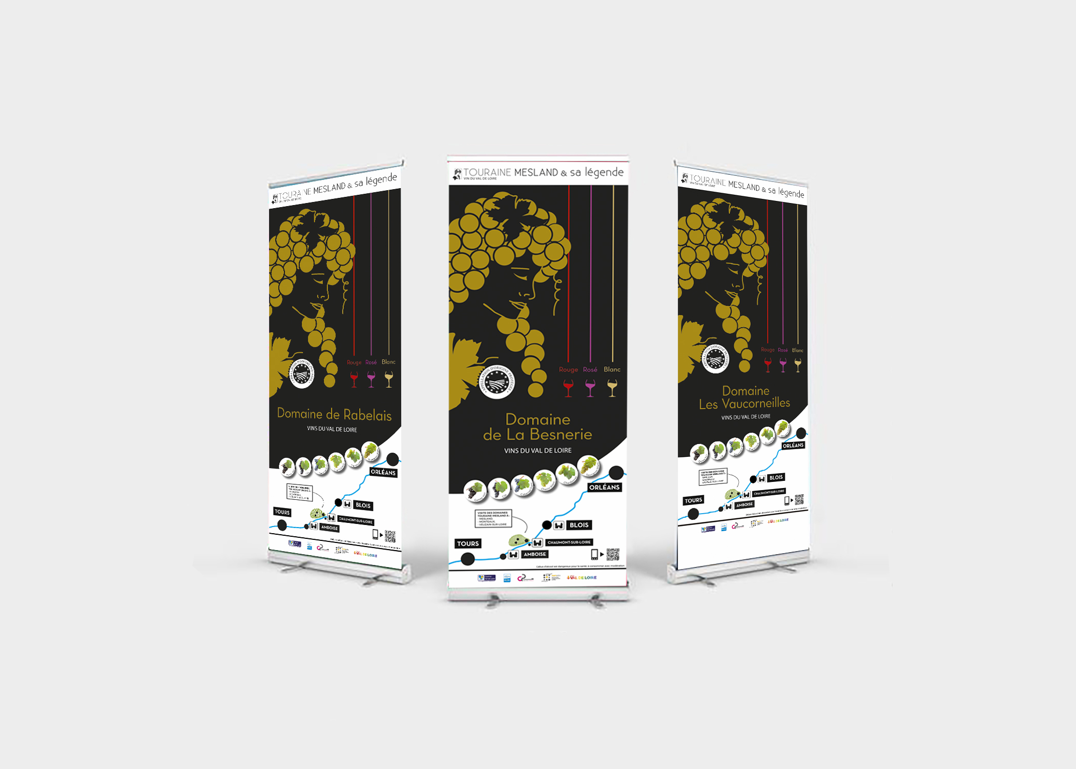 Identité visuelle & signalétique / Touraine-Mesland (41)