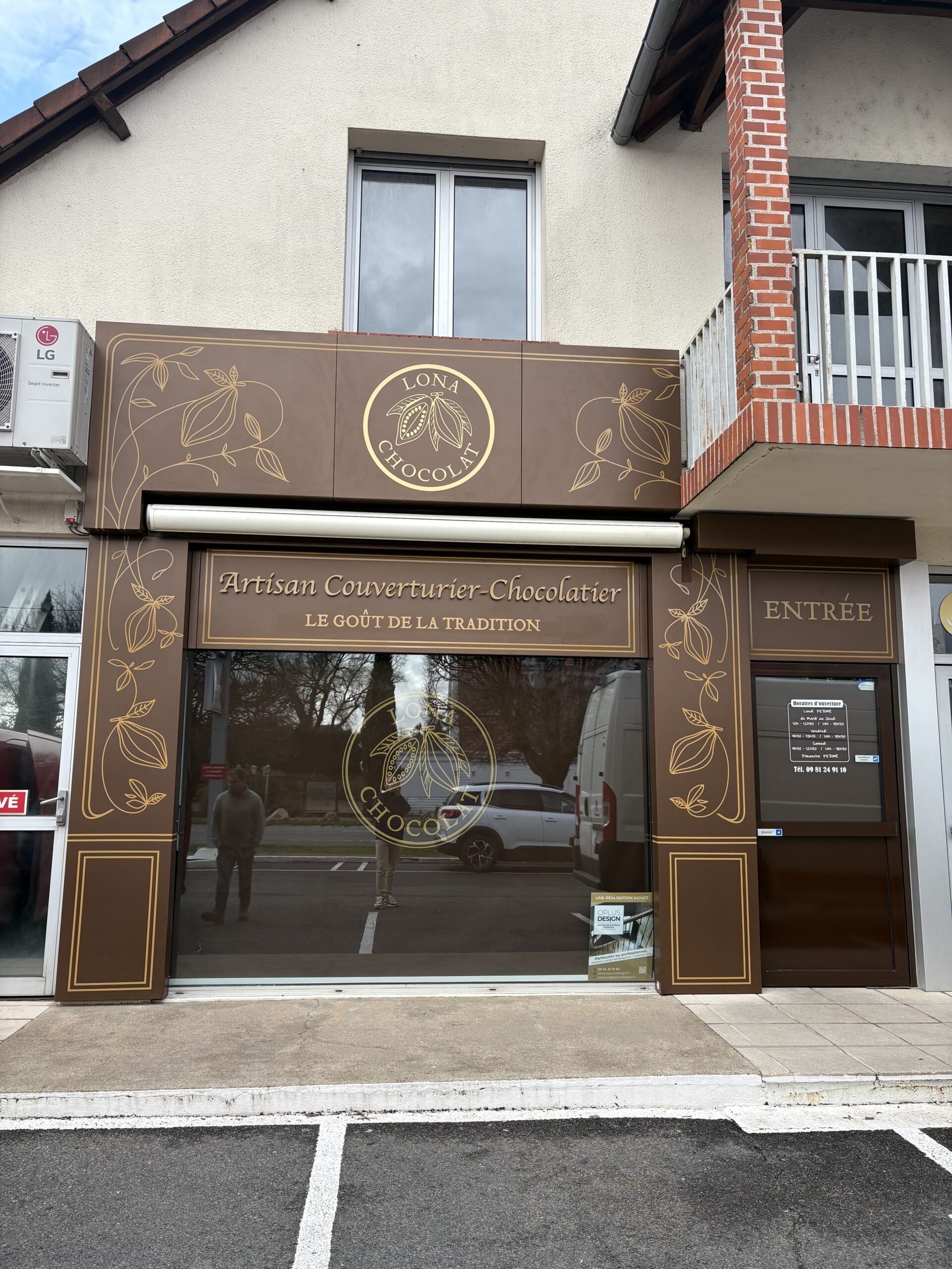 agencement d&rsquo;une chocolaterie artisanale près de blois